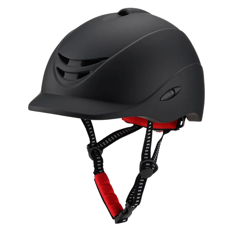 Bombe équitation - casque équestre noir