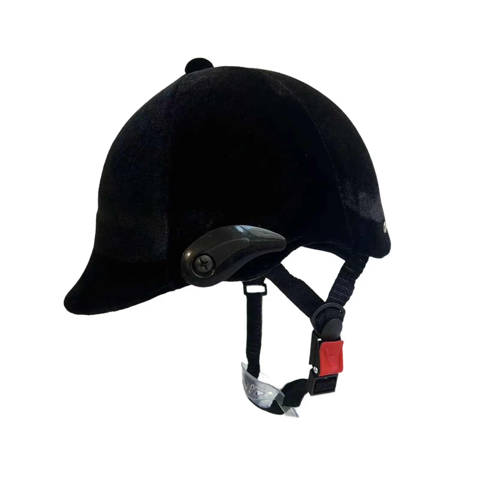 Bombe équitation - casque noir étoilé
